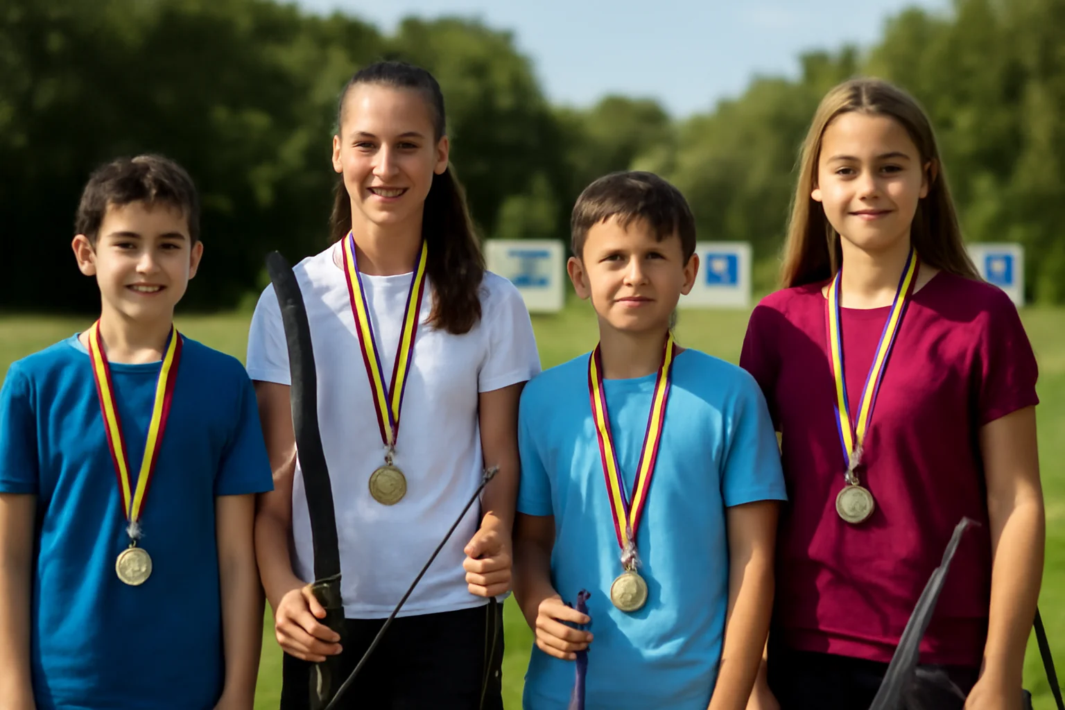 Arcașii juniori din Oradea aduc podiumuri pentru Bihor la Naționalul de tir cu arcul indoor