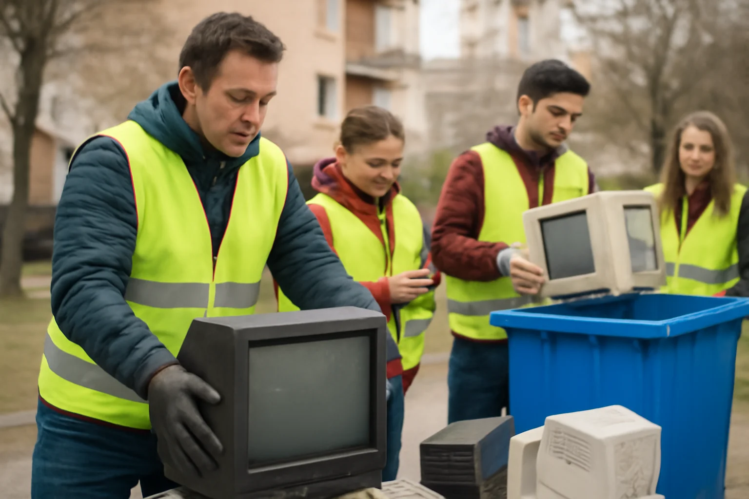 Campanie de colectare a deșeurilor electrice și electronice organizată la Oradea pe 7 februarie 2026
