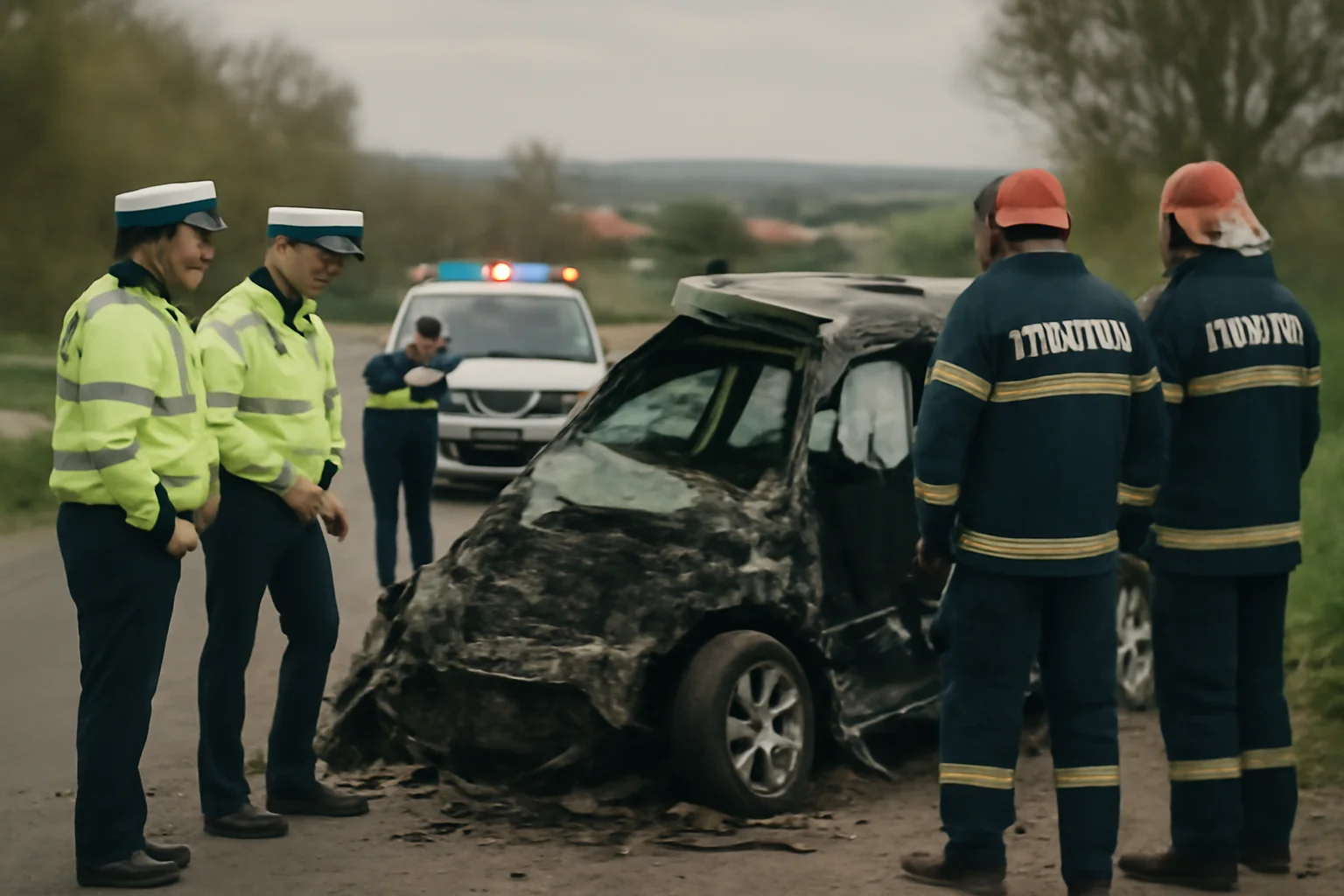 Cauzele tragediei rutiere mortale pe DN 79, la intrarea în Mădăras