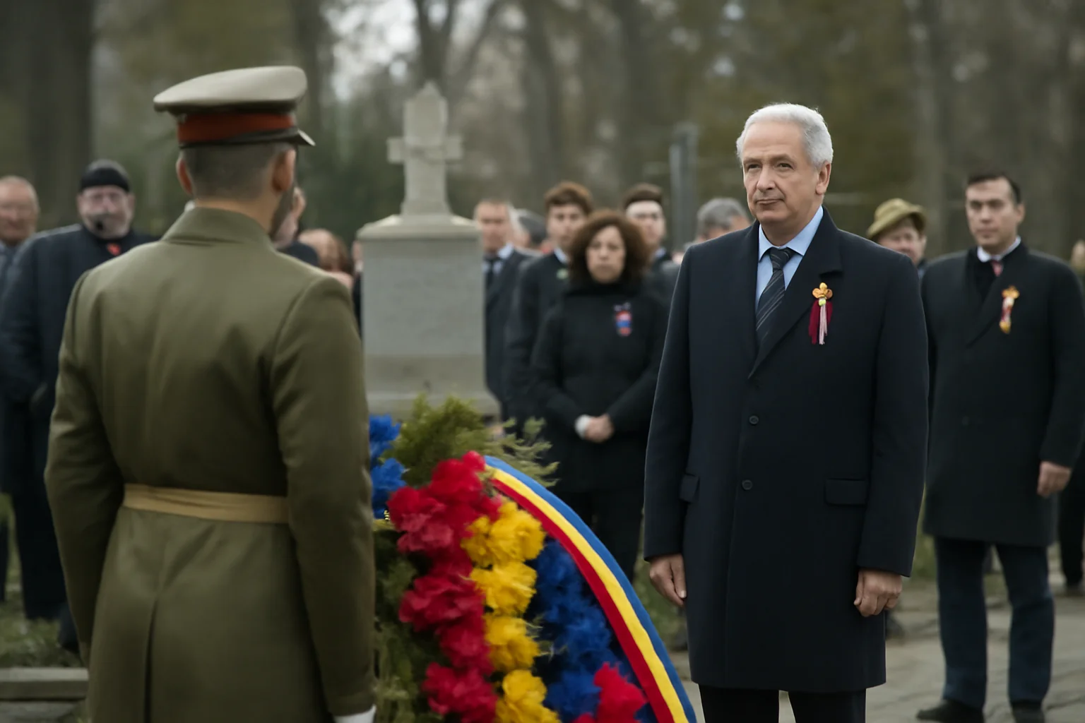 Ceremonie de Ziua Victoriei Revoluţiei Române în Cimitirul Municipal Oradea, pe 23 decembrie 2025