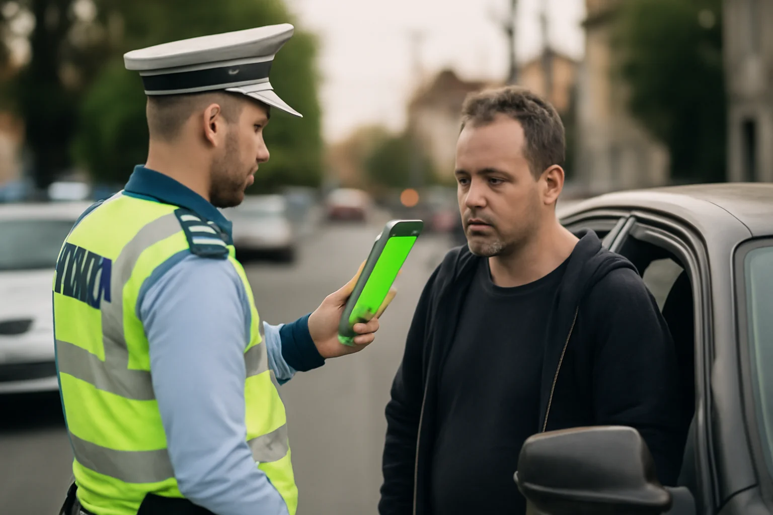 Cinci bihoreni prinși în trafic fără permis sau sub influența alcoolului, sancționați cu dosare penale de polițiști