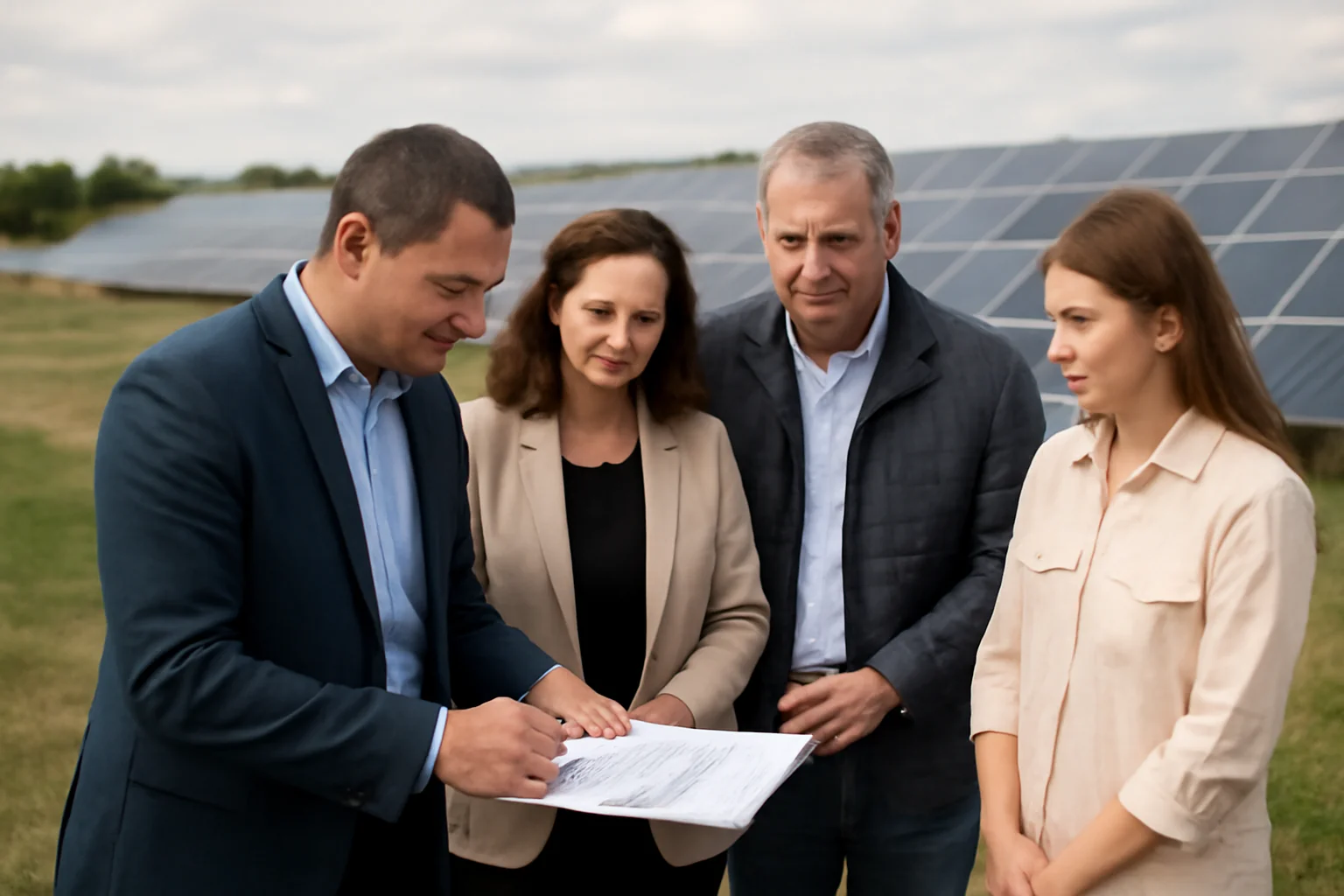 Contract semnat pentru parc fotovoltaic în Valea lui Mihai
