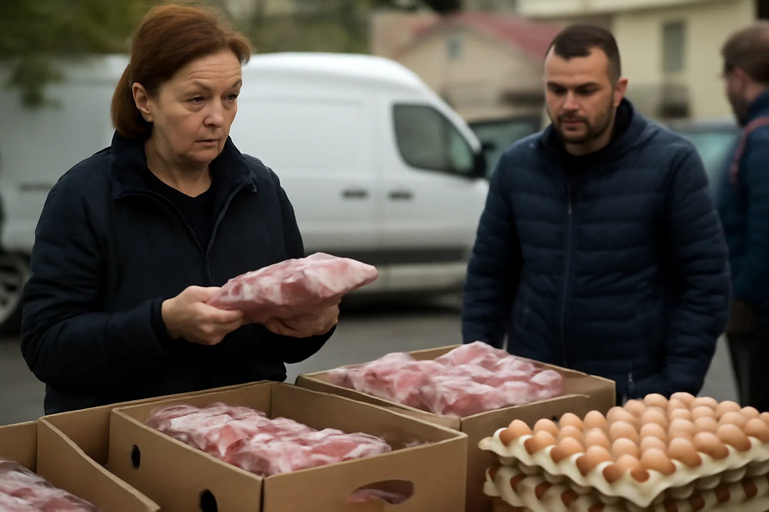 Controale DSVSA în Oradea: loturi de carne și ouă retrase de pe piață în Bihor