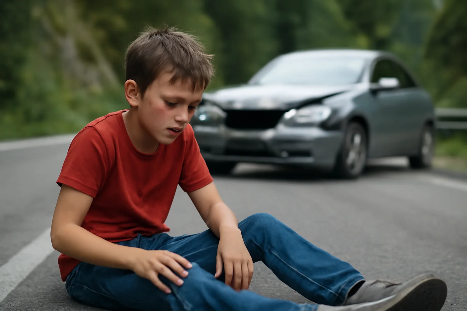 Copil rănit într-un accident rutier pe Defileul Crișului Repede, lângă Oradea