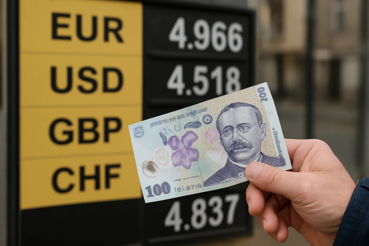 Curs valutar azi (BNR) – 2026-03-29