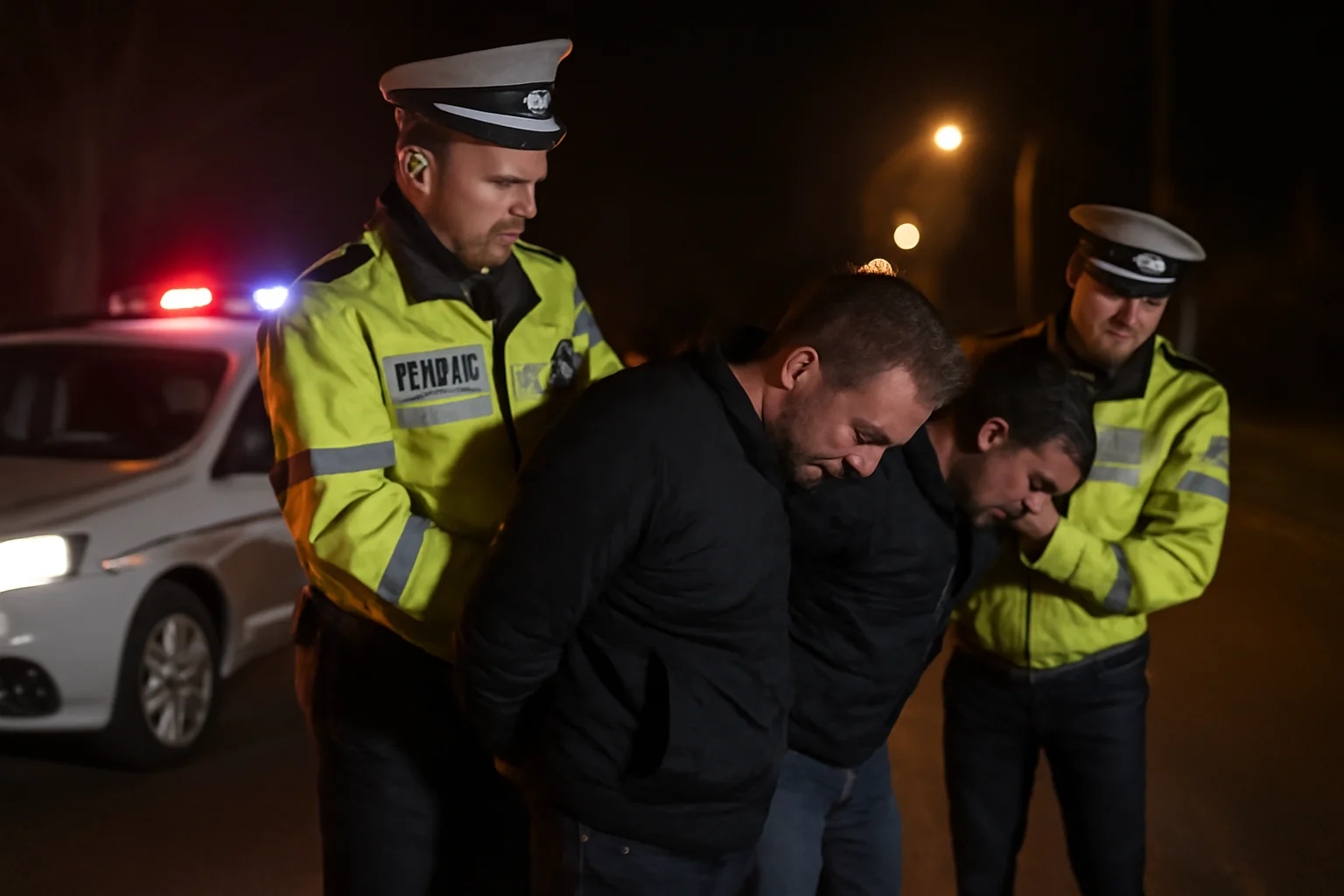 Doi șoferi din Bihor prinși băuți la volan în nopți cu alcoolemii ridicate, reținuți de polițiști