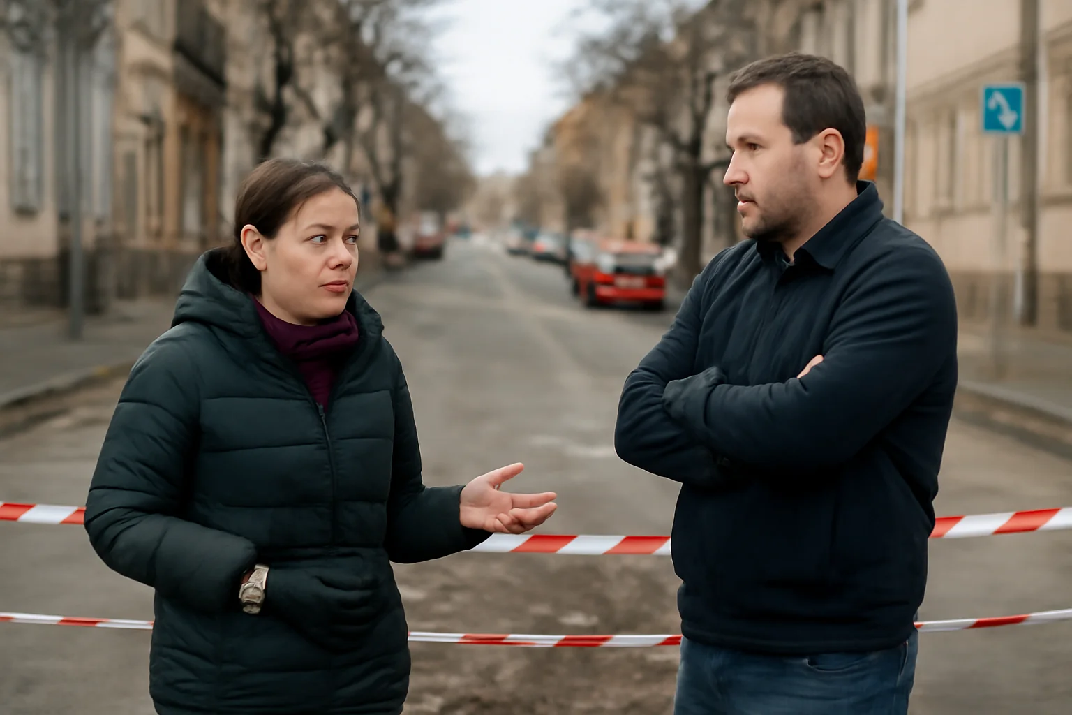 Furnizarea apei calde și a încălzirii întreruptă pe strada Ady Endre din Oradea din cauza unei avarii