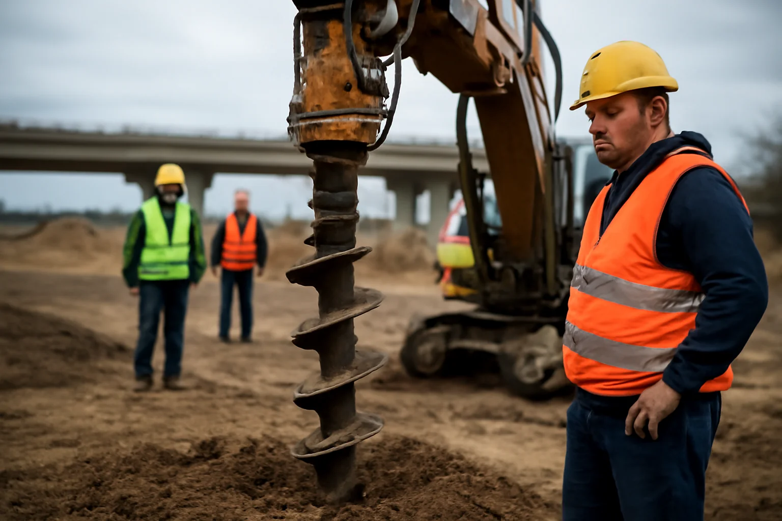Încep lucrările de forare pentru un nou pasaj suprateran pe șoseaua de centură a Oradiei