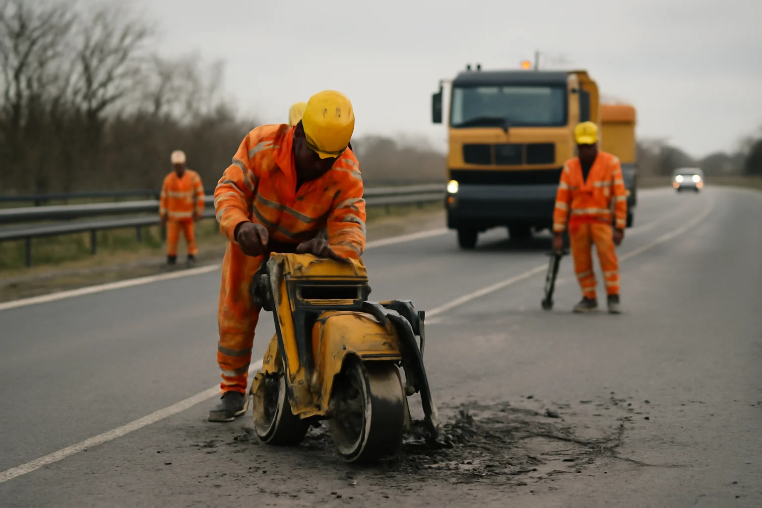 Intervenții de urgență pe Centura Oradea după apariția unor degradări ale carosabilului