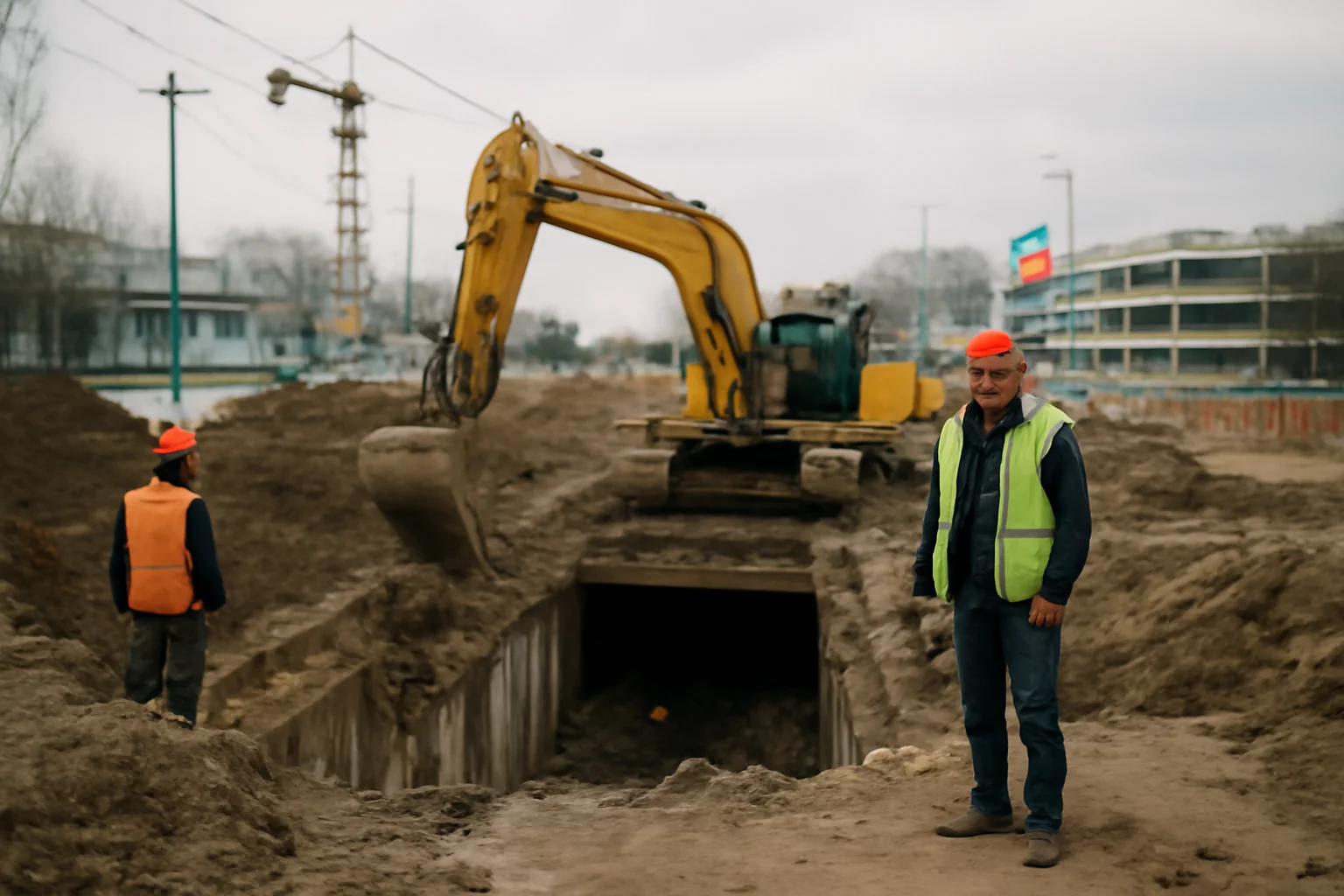 Lucrările la pasajul rutier subteran Jumbo din Oradea au început oficial