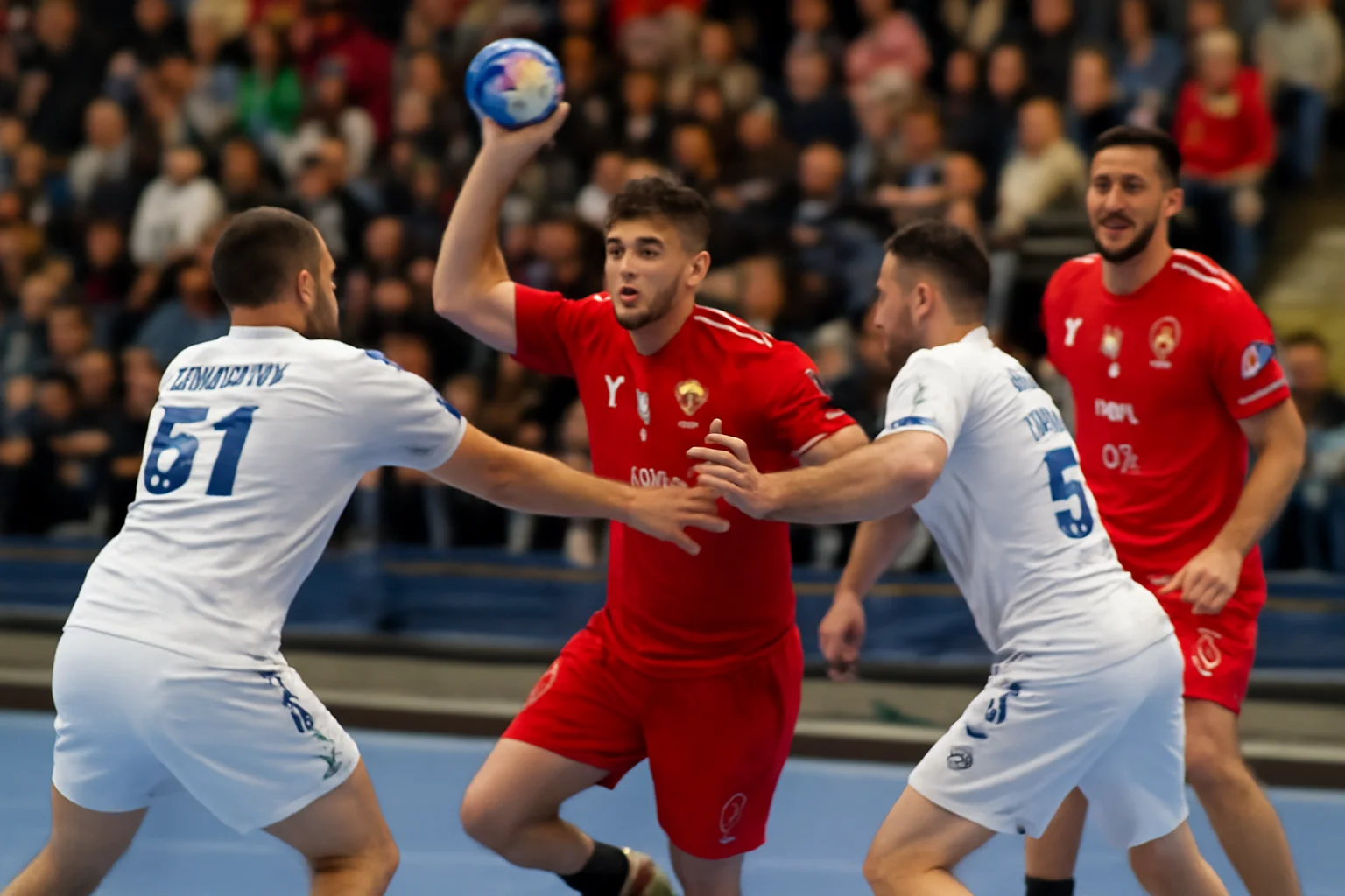 Meci CSM Oradea – Dinamo București în sferturile Cupei României la handbal masculin, la Oradea