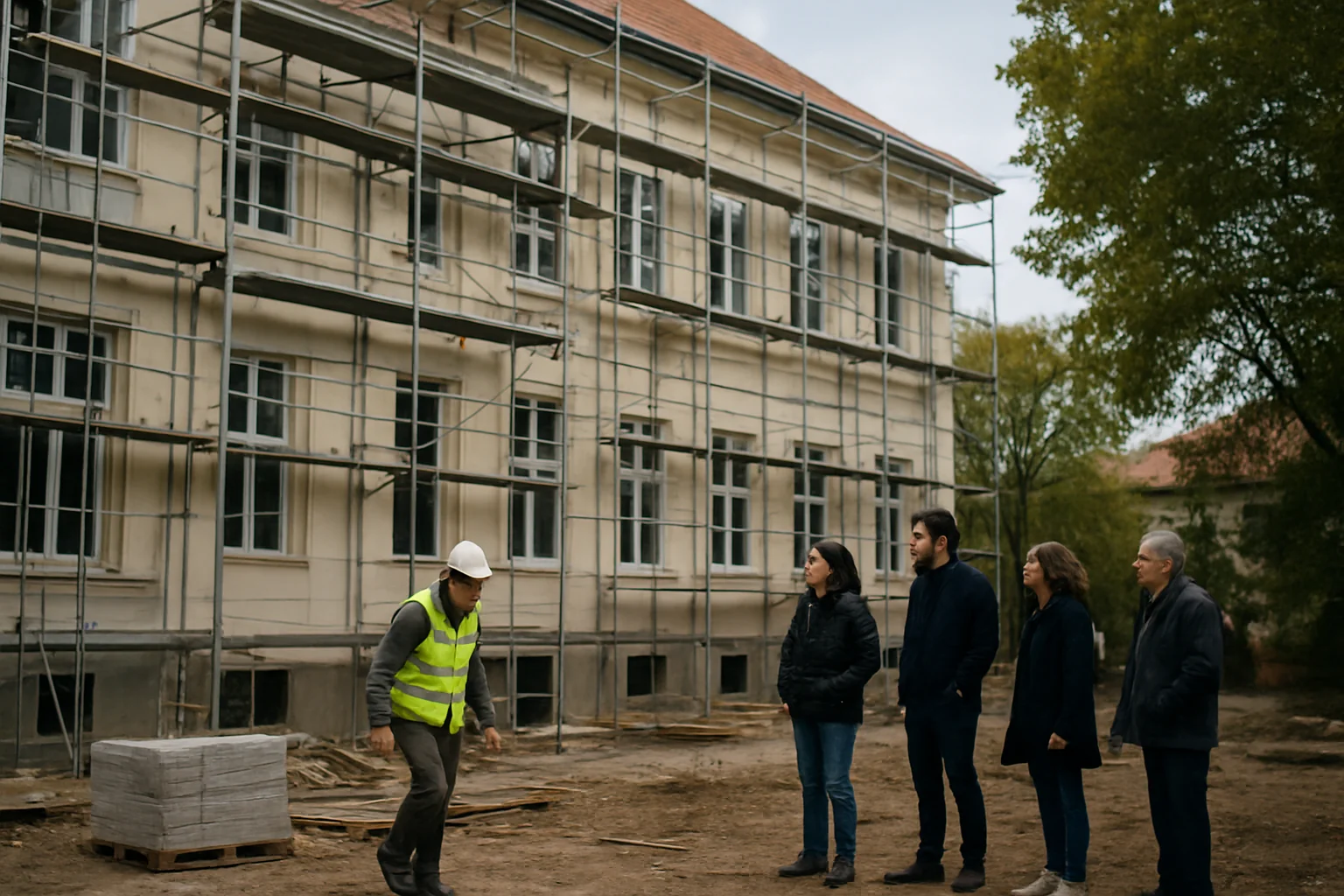 Modernizarea Școlii Ioan Slavici Oradea, aproape finalizată