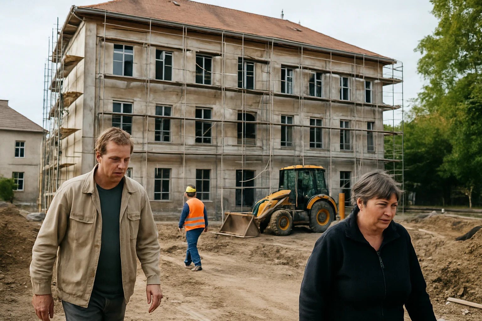 Modernizarea Școlii Nicolae Bălcescu din Oradea, 60% finalizată