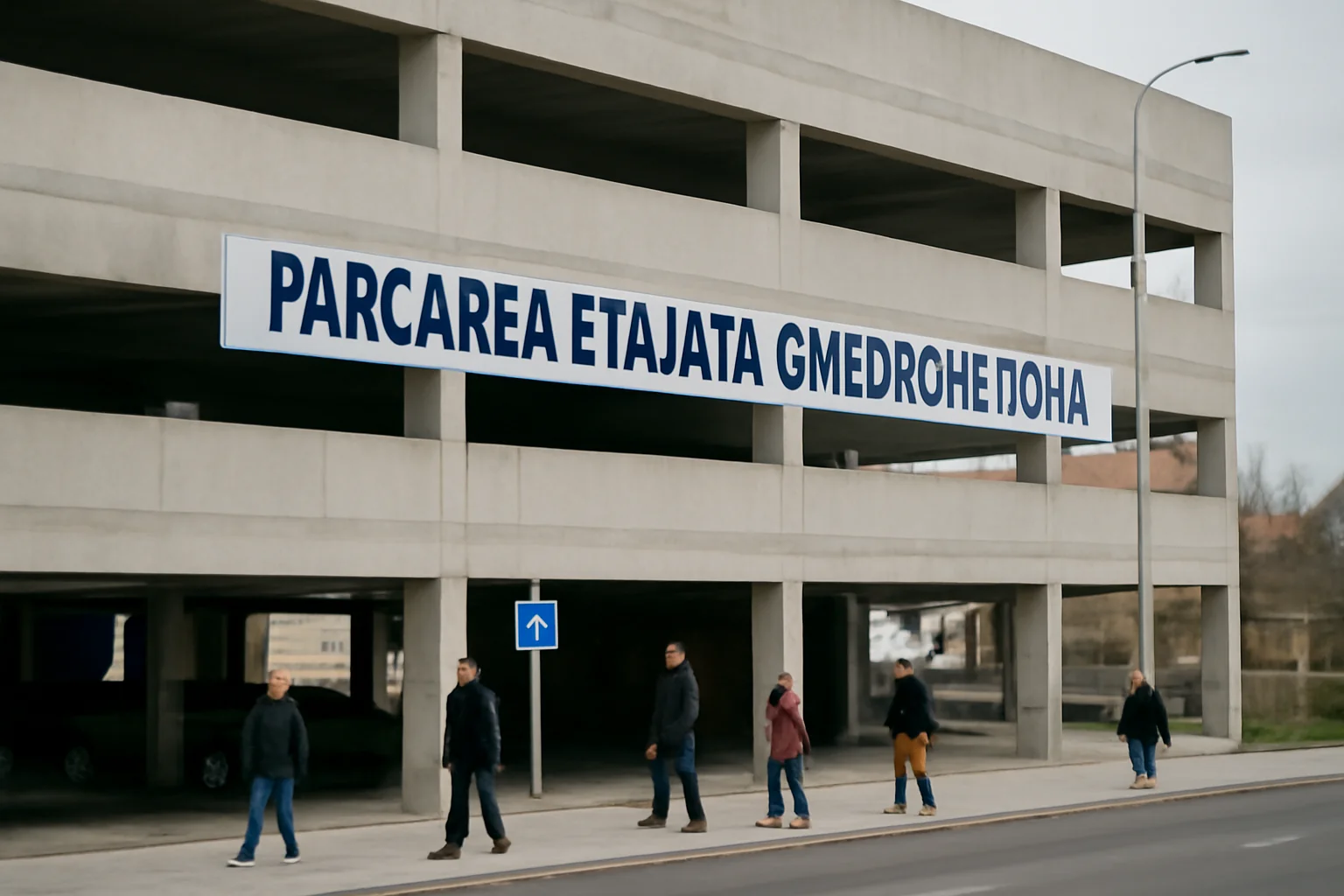 Parcarea etajată Gheorghe Doja din Oradea rămâne gratuită până la începutul lui 2026