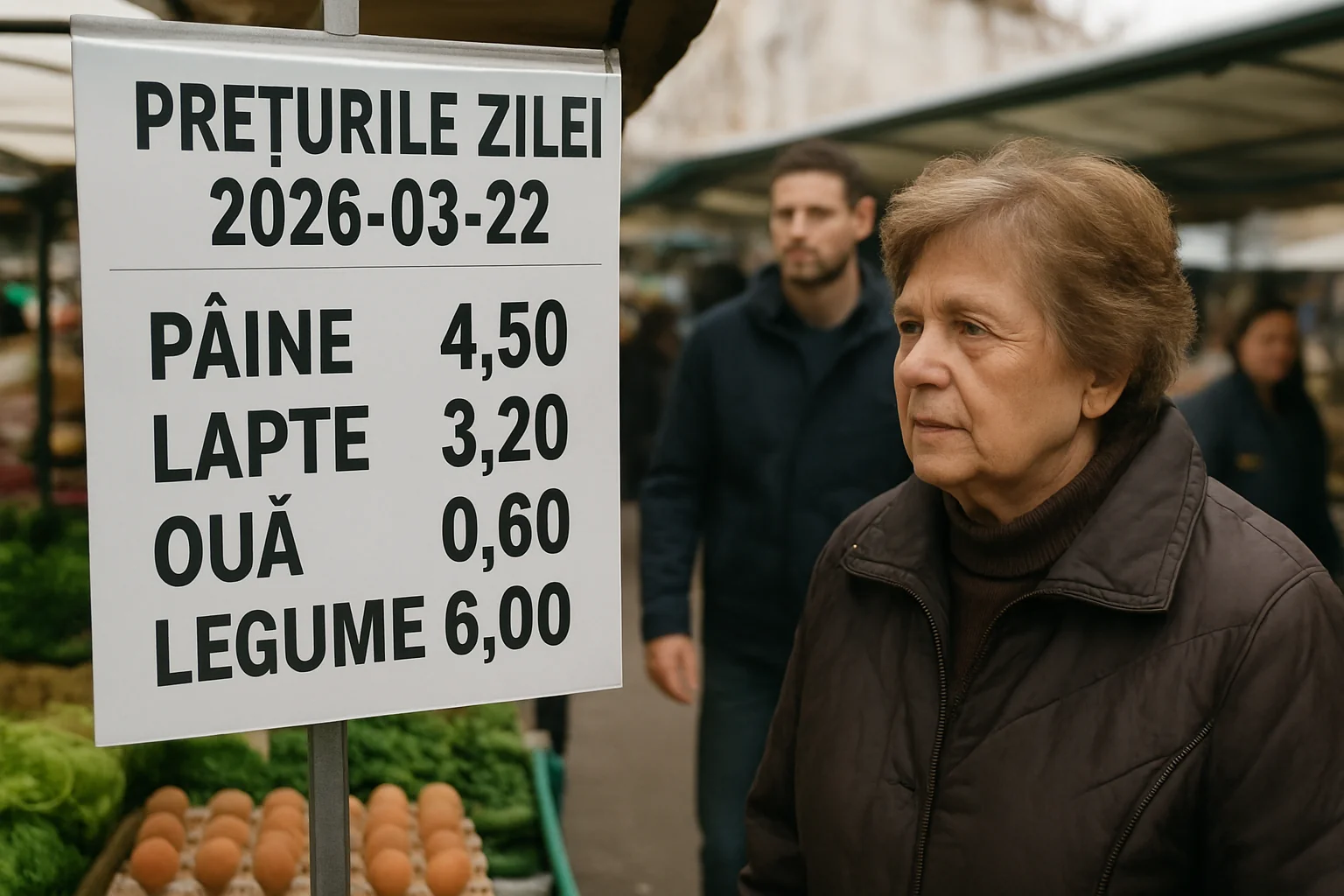 Prețurile zilei în România – 2026-03-22