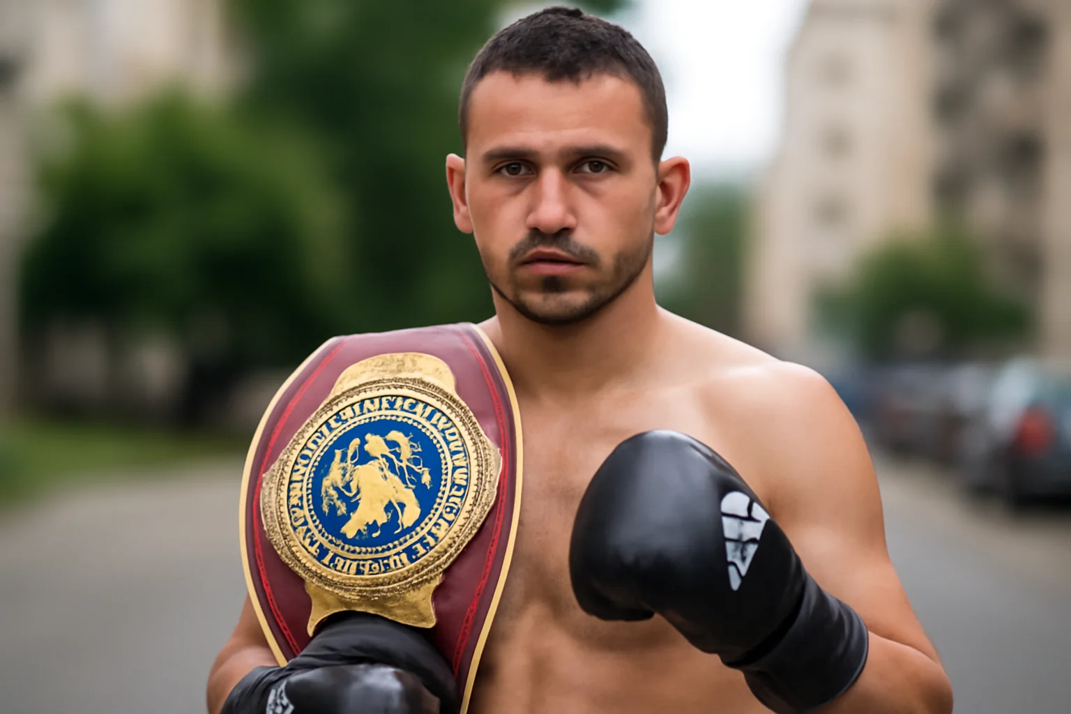 Pugilistul bihorean Bogdan Sonea, campion european la box profesionist; Oradea salută performanța