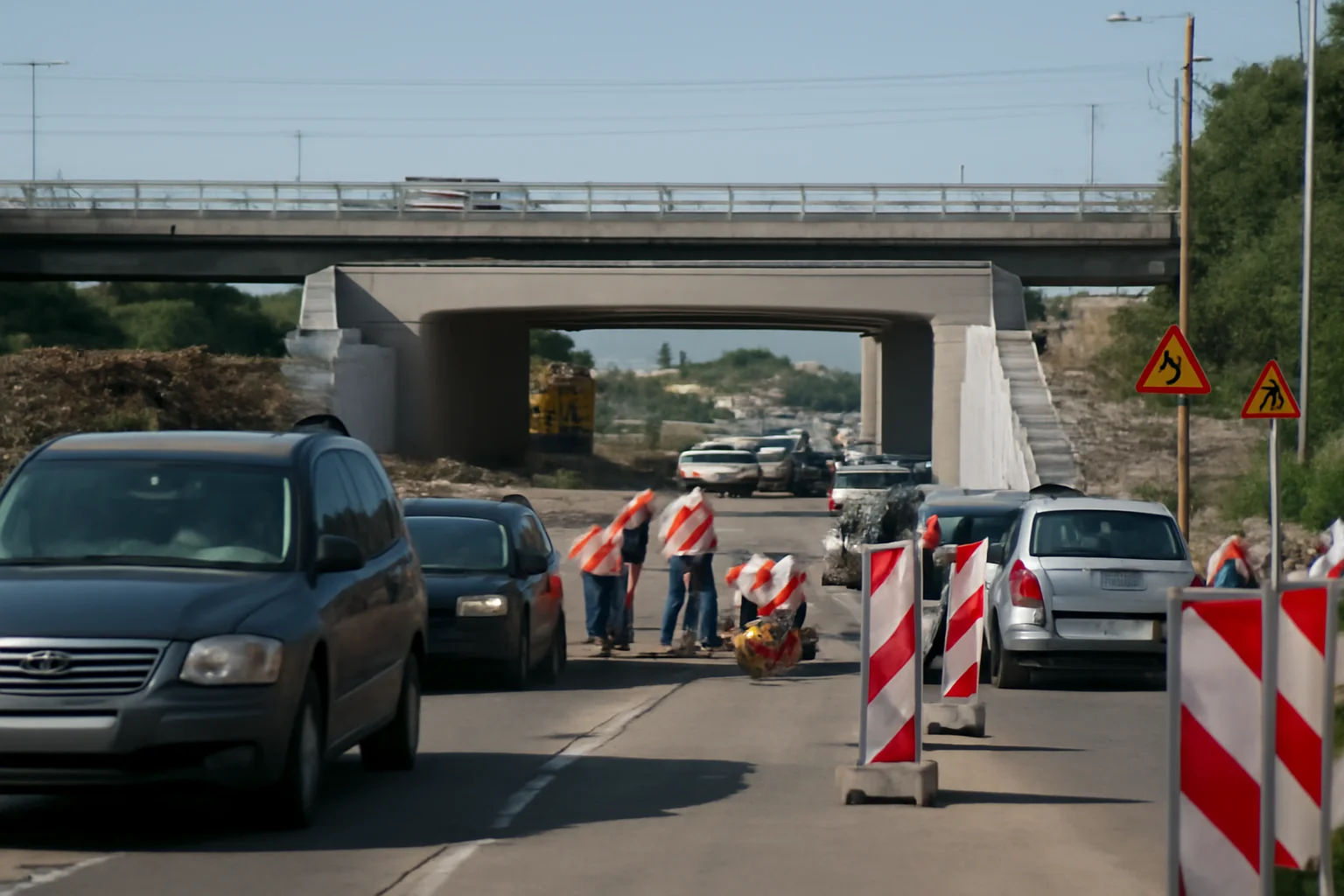 Restricții majore de trafic pe Calea Aradului, în Oradea, odată cu lucrările la noul pasaj sub centură