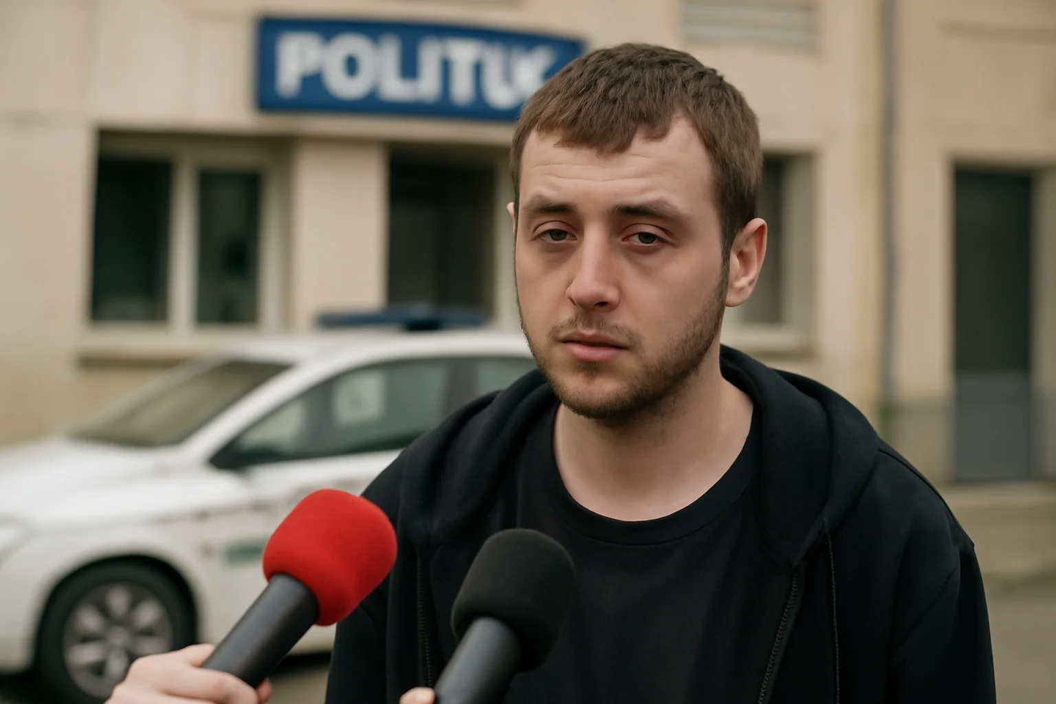 Șofer sub influența drogurilor merge la Poliție pentru o declarație despre o tamponare și ajunge dat în urmărire