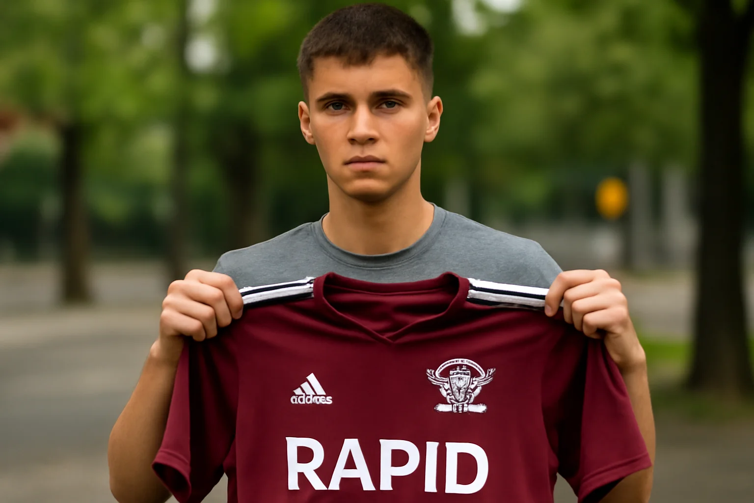 Tânărul fotbalist orădean Raul Paul a semnat cu Rapid București