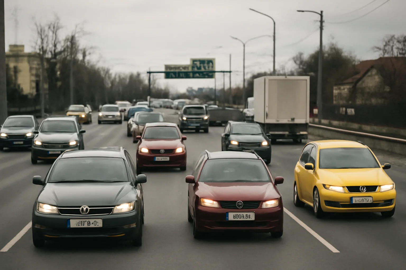 Trafic rutier în condiții de ceață la nivel național pe 23 februarie 2026. Situația rutelor spre Oradea